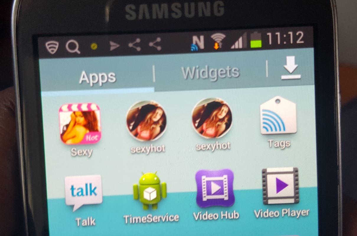 Samsung Sexy Logo - Remove Android Porno Virus or Sexy Virus easily - BlogTechTips