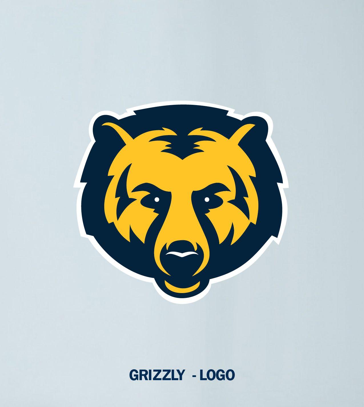 Grizzly Logo - Car Magnet