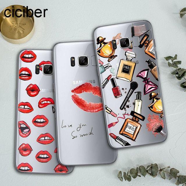 Samsung Sexy Logo - ciciber Makeup Sexy Lipstick Lips Girls Case For Samsung Galaxy S7 ...