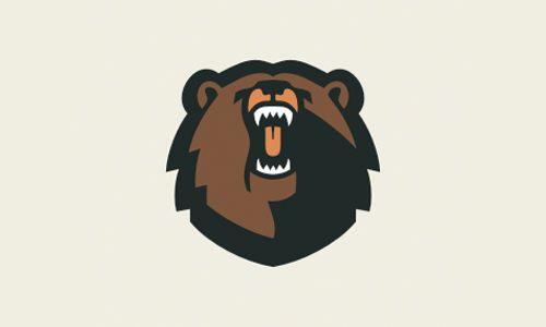 Bear Logo - Logo io – Out of this world logo design inspiration – Grizzly Bear ...