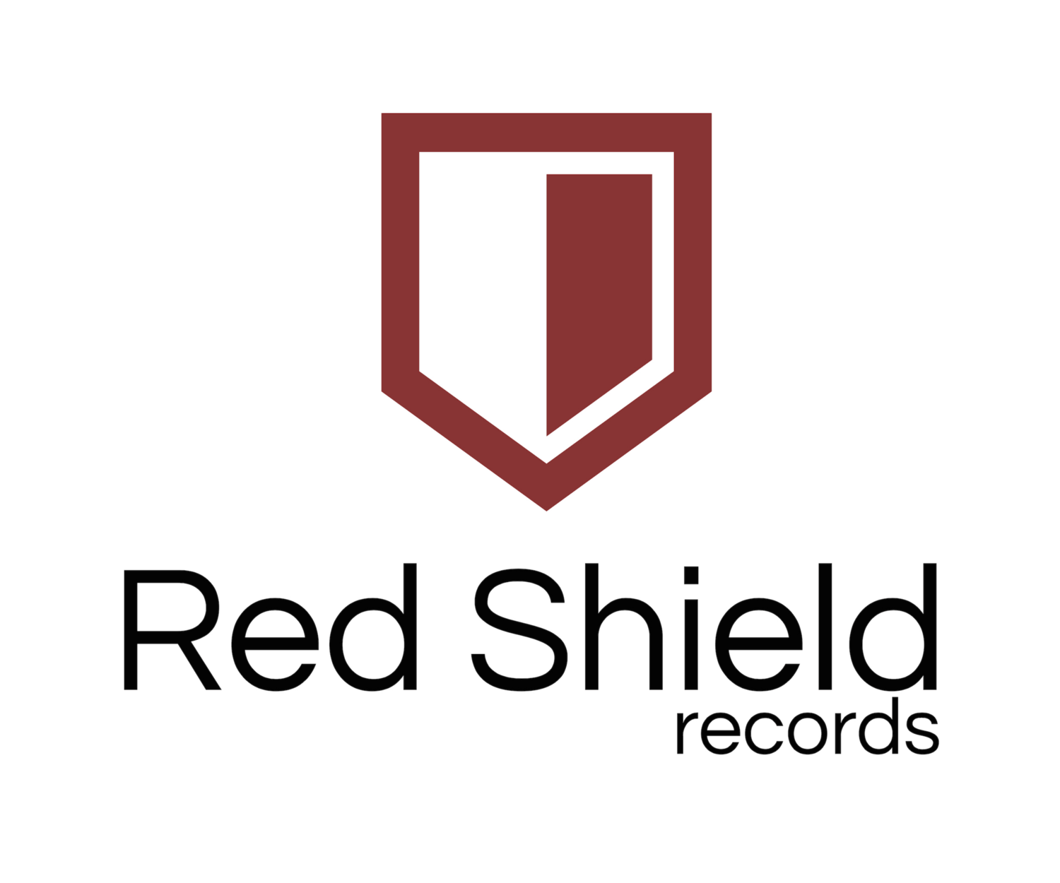 Red Shield in Automotive Industry Logo - Red Shield Music-Amalgama