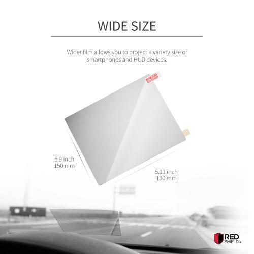 Red Shield in Automotive Industry Logo - AccessoryGeeks.com. Universal Premium HD Head Up Display HUD