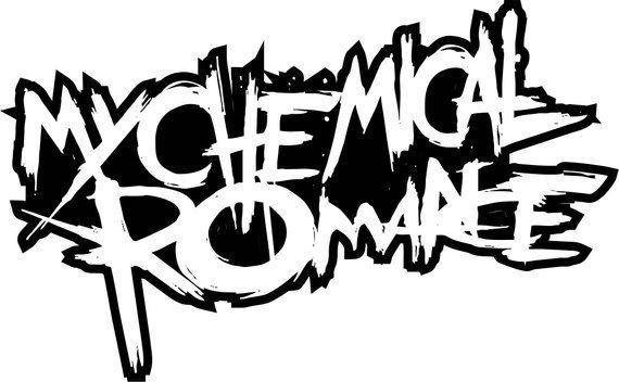 My Chemical Romance Logo - My Chemical Romance Vinyl Sticker Decal logo full color | Etsy
