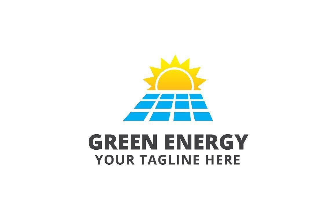 Green Energy Logo - Green Energy Logo Template Logo Templates Creative Market