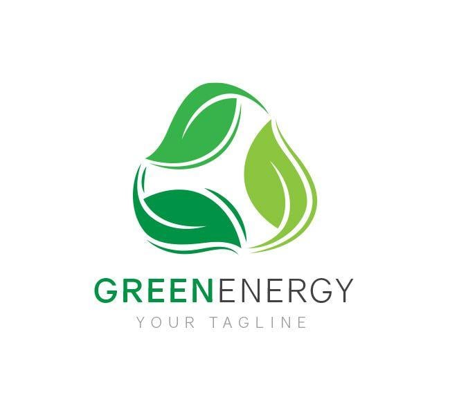 Green Energy Logo - Green Energy Logo & Business Card Template Design Love