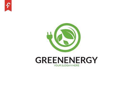 Green Energy Logo - Green Energy Logo Logo Templates Creative Market