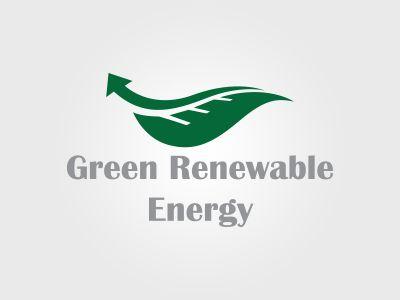 Green Energy Logo - Green Renewable Energy Logo Design GraphicsNeel Graphics