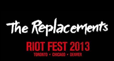 The Replacements Logo - The Replacements reforming for Riotfest