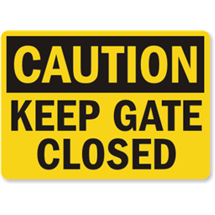 Roblox 1005 Logo - keep-gate-closed-caution-sign-s-1005 - Roblox