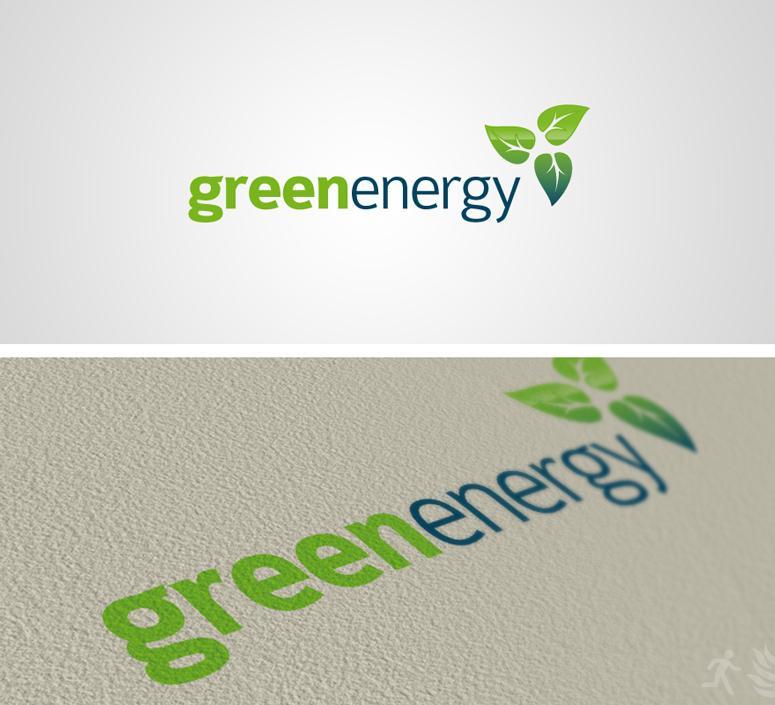 Green Energy Logo - GREEN ENERGY LOGO TEMPLATE ‹ PsdBucket.com