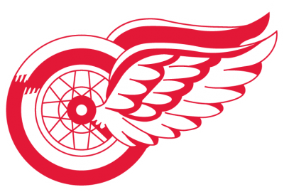 Red Wings Logo - Detroit Red Wings Logo, 1932 1948