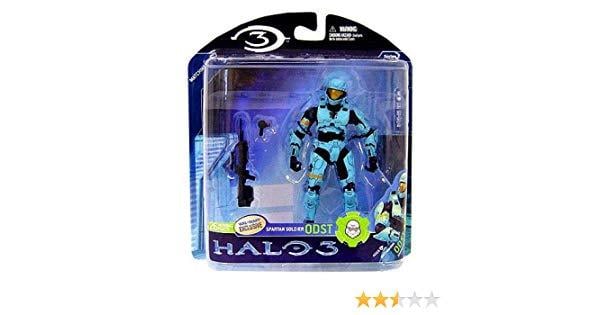 Blue and White ODST Logo - Amazon.com: McFarlane Toys Halo 3 Series 2 Spartan Soldier ODST ...