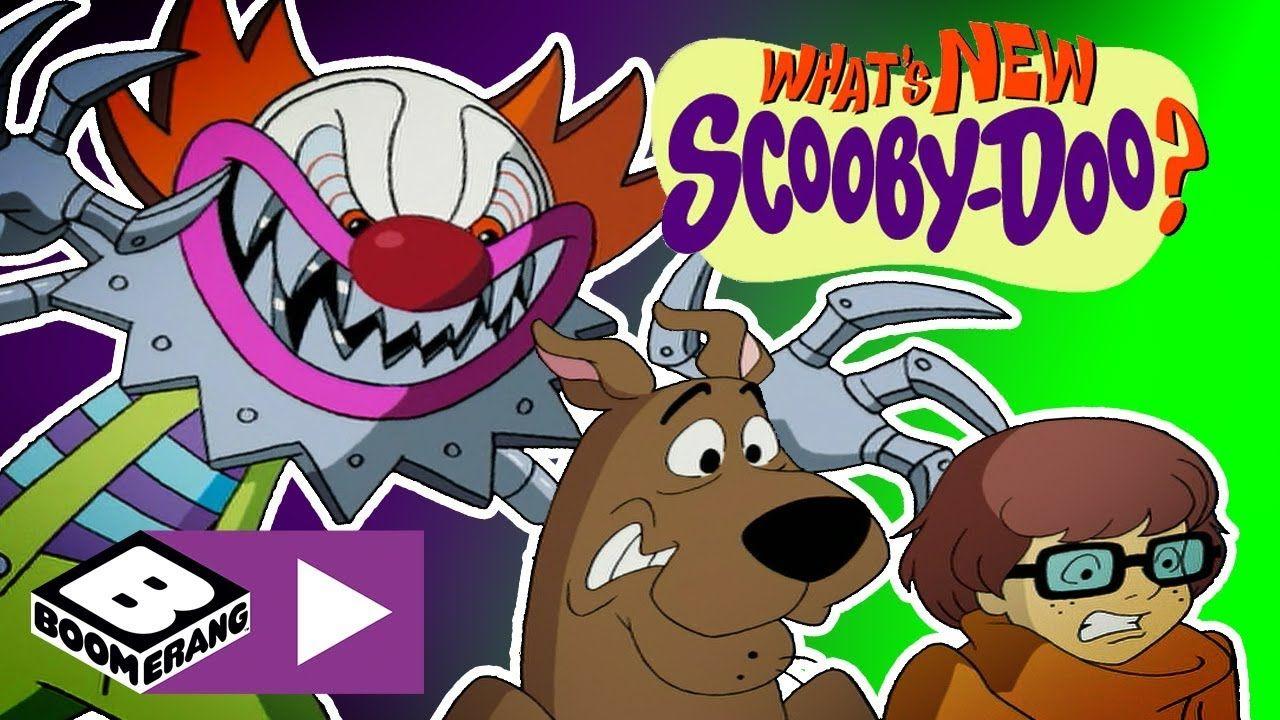 Scooby Doo Boomerang Logo - What's New Scooby Doo?. Golfing Clowns & Running Trees. Boomerang