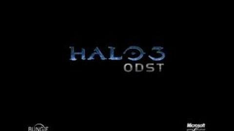 Blue and White ODST Logo - Halo 3: ODST Official Trailer 1 - GameSpot