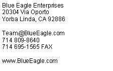 Blue Eagle Enterprises Logo - Home