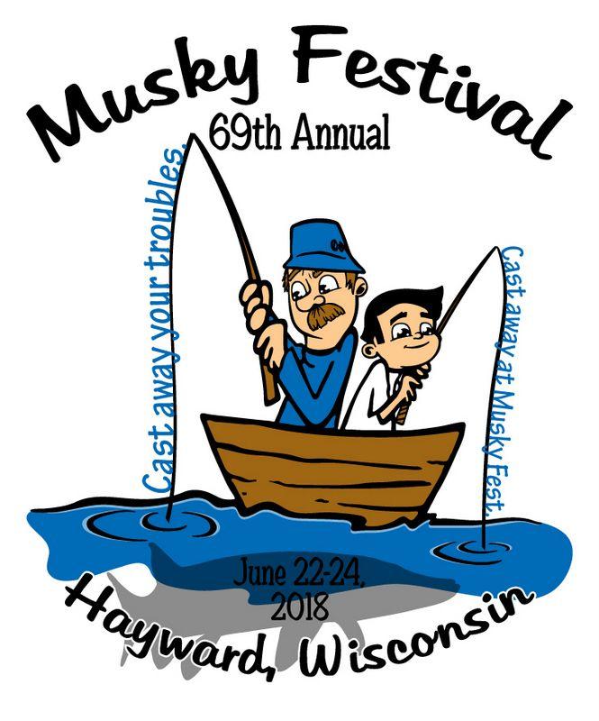 Musky Logo - 2019 Logo Contest – 70th Annual Hayward Musky Festival