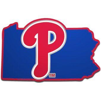 Small Phillies Logo - Philadelphia Phillies Car Decals, Phillies Bumper Stickers, Decals ...