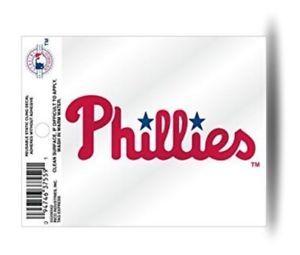 Small Phillies Logo - Brand New Philadelphia Phillies Small Static Car Auto Decal Sticker