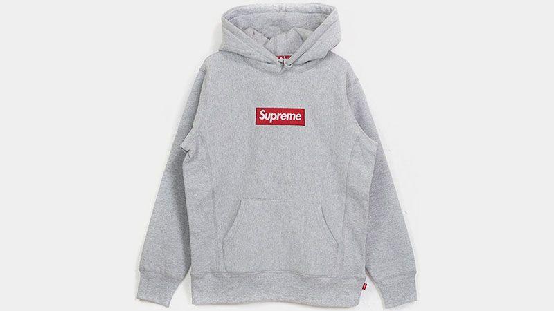 Gray and Red Clothing Logo - Coolest Supreme Box Logo Hoodies of All Time Trend Spotter
