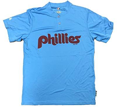 Small Phillies Logo - Amazon.com : Majestic Philadelphia Phillies Cooperstown Collection ...
