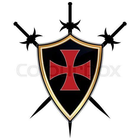 Red Shield with White Cross Logo - Red Shield Logo White Cross