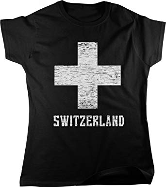 Red Shield with White Cross Logo - Amazon.com: Switzerland, Coat of Arms, White Cross, Red Shield ...