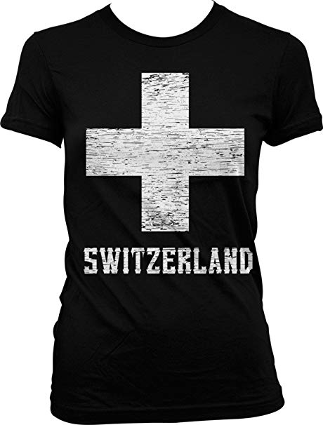 Red Shield with White Cross Logo - Amazon.com: Switzerland, Coat of Arms, White Cross, Red Shield ...