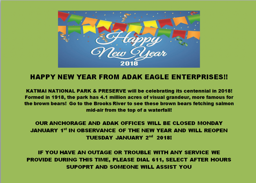 Blue Eagle Enterprises Logo - Adak Eagle Enterprise
