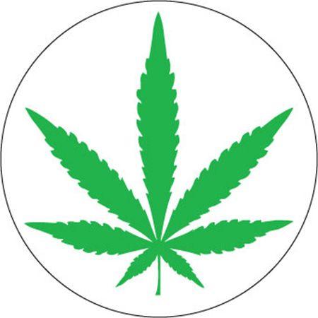 Hamp Logo - Cannabis sticker.