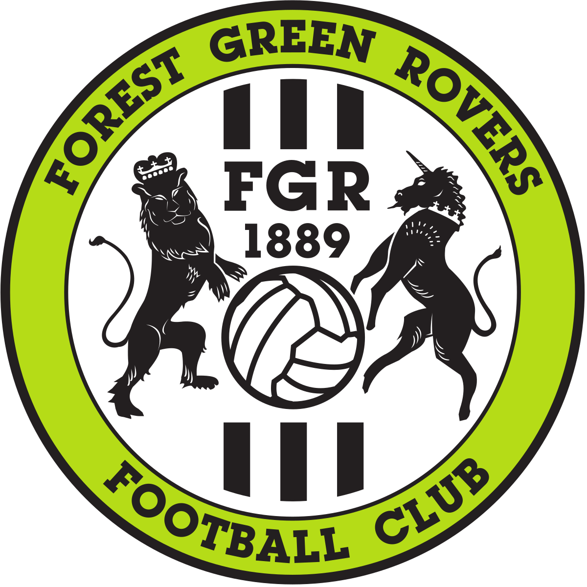 Green Badge Logo - Forest Green Rovers F.C