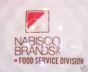 Nabisco Logo - FOOD (1) NABISCO LOGO GOLF BALL BALLS