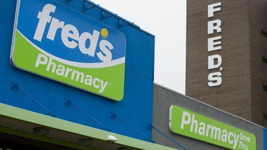 Fred's Logo - Fred's shares surge on deal to sell some pharmacy files to Walgreens