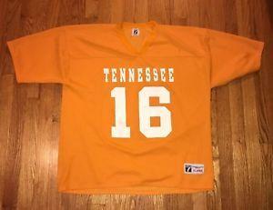 Retro Sports Tennessee Orange Logo - Tennessee Vols Logo 7 XL Jersey #16 Peyton Manning Volunteers ...