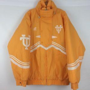 Retro Sports Tennessee Orange Logo - Vintage Logo Athletic Coat Large Tennessee Volunteers UT Vols Big ...