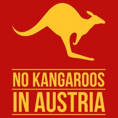 No Kangaroo Logo - Shirtcity Men's T-Shirt: Amazon.co.uk: Clothing