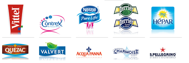 Water Brands Logo - Blog - Evian, Contrex and Vittel