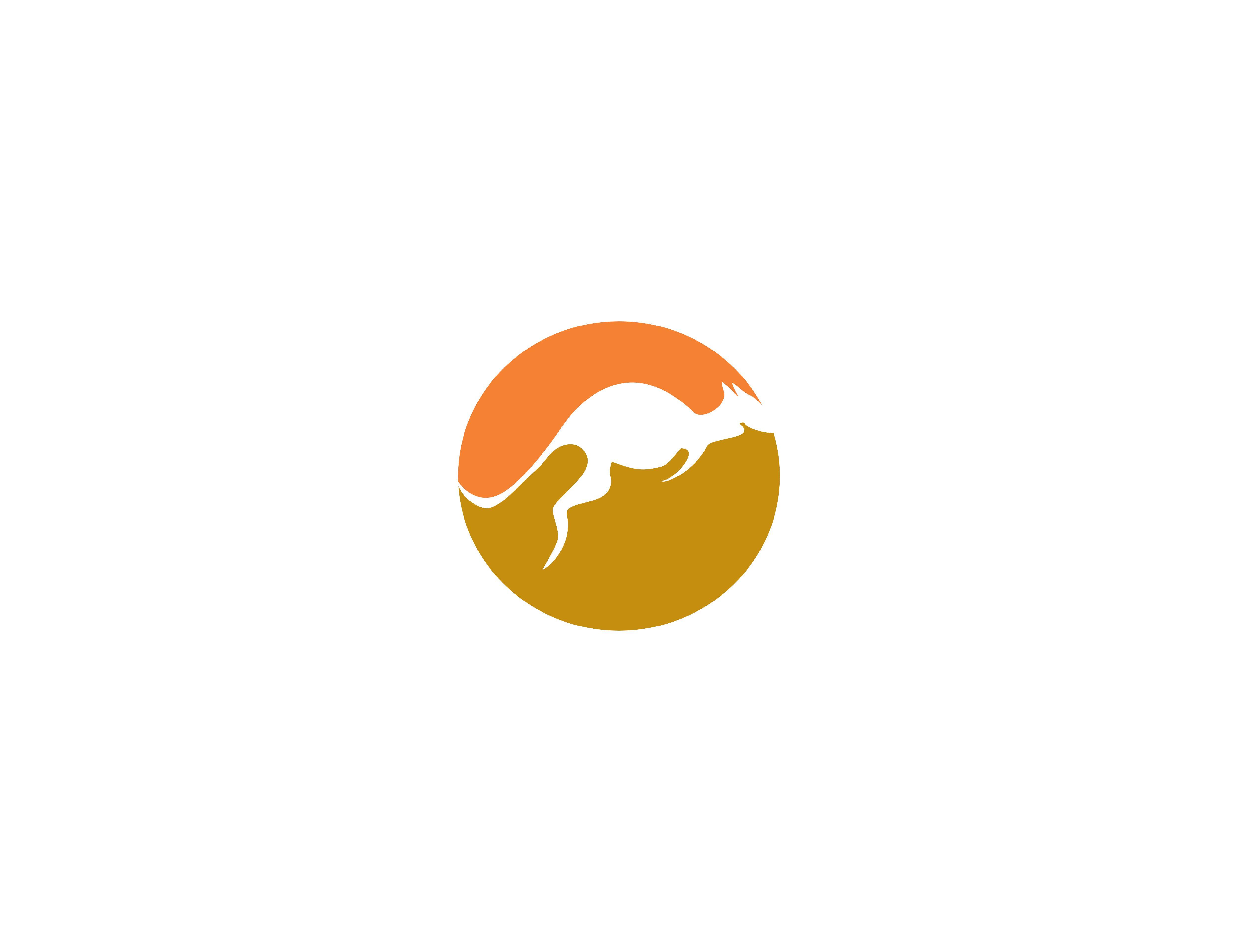 No Kangaroo Logo - Kangaroo logo Graphic by meisuseno - Creative Fabrica