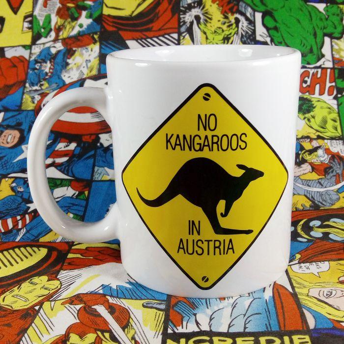 No Kangaroo Logo - Ceramic Mug No kangaroo in Austria Cup - Buy Online