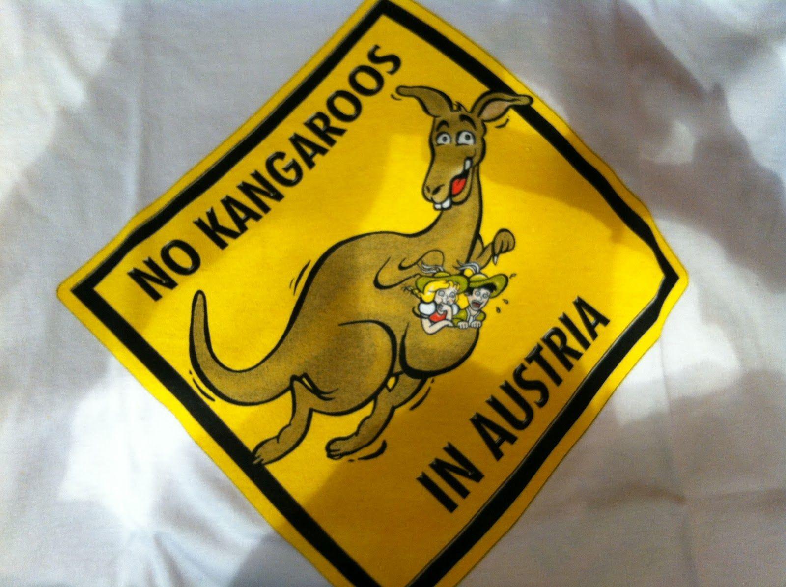 No Kangaroo Logo - So This One Time.: There Are No Kangaroos in Austria