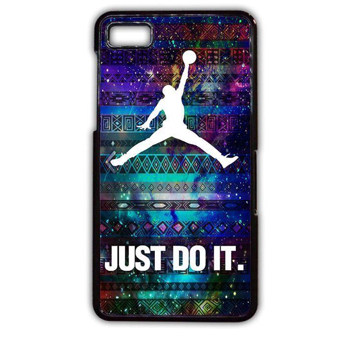 Galaxy Jordan Logo - Nike Air Jordan Logo Aztec Galaxy TATUM-7751 Blackberry Phonecase ...