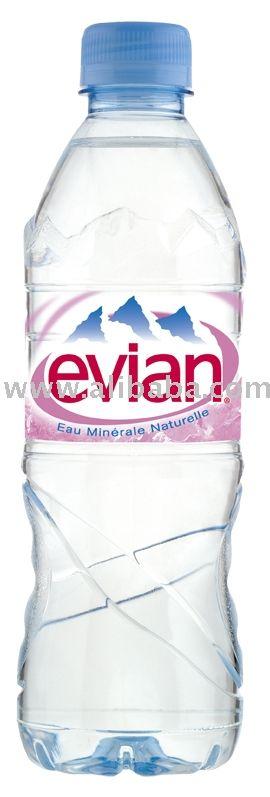 French Bottled Water Logo - Evian Pet 33cl X 24 French Mineral Water - Buy French Mineral Water ...