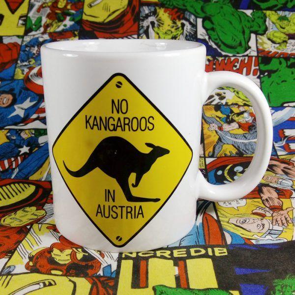 No Kangaroo Logo - Ceramic Mug No kangaroo in Austria Cup