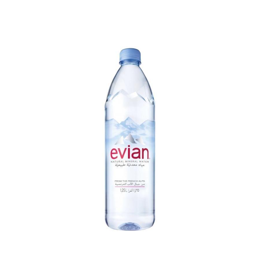 French Bottled Water Logo - Evian Mineral Water Prestige 1.25l (end 12/7/2020 12:00 AM)