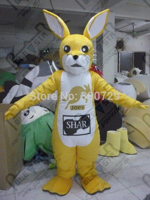 No Kangaroo Logo - export high quality vivid kangaroo mascot costumes no logo-in Mascot ...
