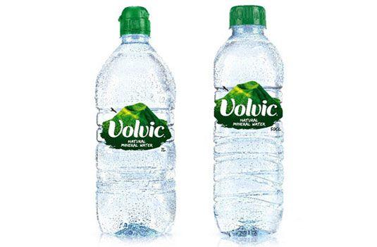 French Bottled Water Logo - Volvic unveils new branding and Creative Design