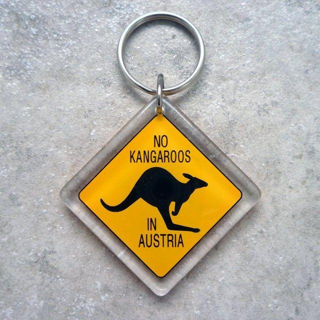 No Kangaroo Logo - TB2AFRW) Travel Bug Dog Tag Kangaroos in Austria