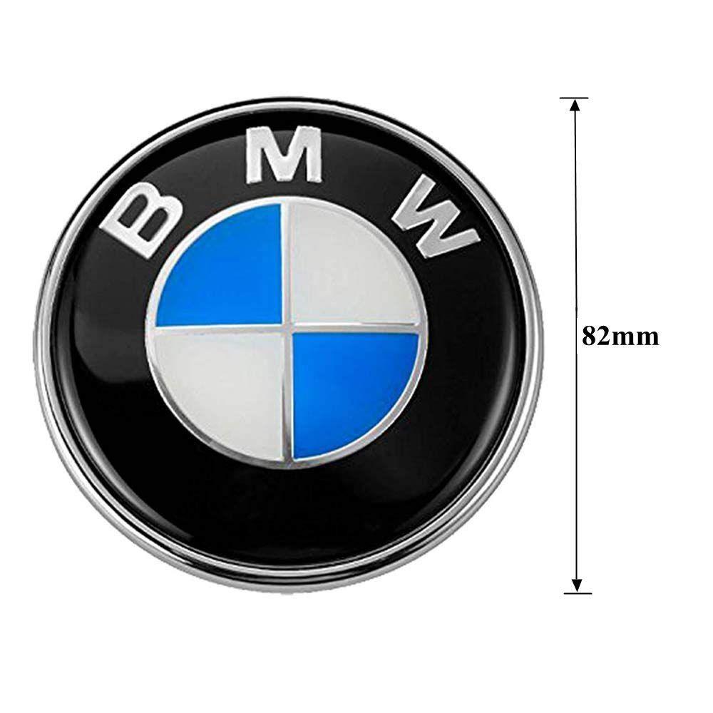 New BMW Logo - BMW Emblems Hood and Trunk, BMW 82mm Logo Replacement +