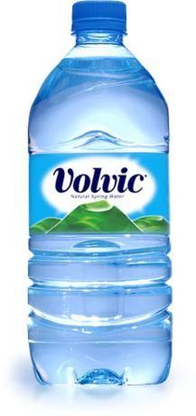 French Bottled Water Logo - Volvic (mineral water)