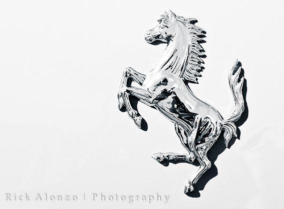 Prancing Horse Logo - Ferrari Prancing Horse. Rick Alonzo Photography