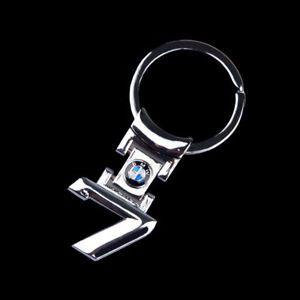 New BMW Logo - New BMW 7 Series Style Car Keychain Men BMW LOGO Part Collect Key ...